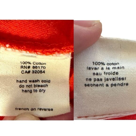 Silence + Noise Orange- Red Dolman Sleeve Mini Sundress Sz S - Picture 10 of 12